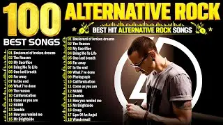 Alternative Rock Of The 90s 2000s ⚡⚡Linkin park, Creed, AudioSlave, Hinder, Evanescence #altrock