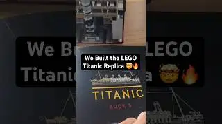 I Built the Titanic Out of LEGOs 🤯🔥