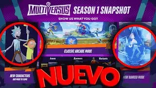 😱TODO SOBRE LA TEMPORADA 1 DE MULTIVERSUS ( RICK Y MORTY, RANKED...)💥 - Multiversus en espa&ntilde;ol