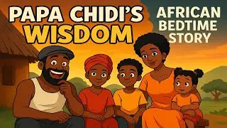 The Wisdom of Papa Chidi |Short African Animated Bedtime Story for Kids | Family & Village Tales