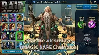 [*/\*] RAID: Shadow Legends - Unlocking Avir the Alchemage (MAGIC FORCE Champion)