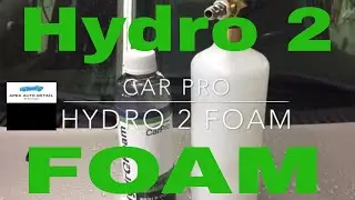 CarPro Hydro2Foam!!!  500ml! A Foaming Wash And A Coating!!!