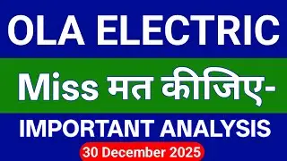 Ola Electric Share Technical Analysis Today | Ola Electric Share Price Today | 30 December 2025