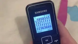 Spamming Samsung GT-E1050