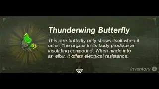 Thunderwing Butterfly | Farming Location #1 | Zelda BOTW