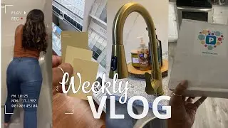 Housewarming Gift! I Got A Gold Faucet! Paint Colors + Guest Bathroom Shower Head + So Grateful 🙏🏾