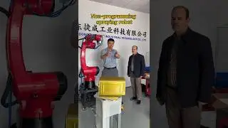 Spraying robot #robot #machine #industrialrobots #automation #spray