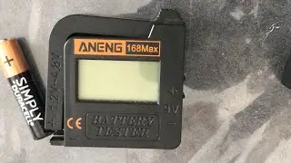 ANENG 168Max - INSIDE a battery tester