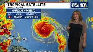 Category 5 Hurricane Humberto expected to weaken as it passes Bermuda