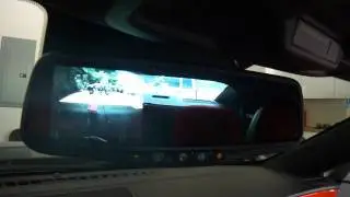 2010 Camaro Reverse camera and rearview mirror
