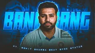 Rohit Sharma x Bang Bang 💗 ●  Hitman Whatsapp Status 🥶 ● Hitman Beat Sync 😍 ●  R x S Editz