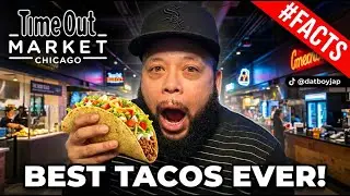 Time Out Market Chicago food review: #foodreview #foodie #food #chicago #tacos 