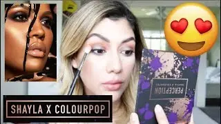 SHAYLA X COLOURPOP Collection | Try on & Swatches Video | PitucaBeauty