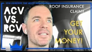 Are you LEAVING on the table? acv vs. rcv explanation. Insurance claims with monarch roofing