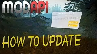 ►How To Update ModAPI, Manually - Checksum 