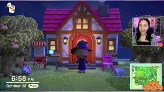 ∘⤐💚decorating a super secret evil gaming society in animal crossing✨