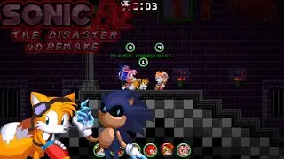 Sonic.exe The Disaster 2D Remake Arda the fox mod / fan made PC - Gameplay