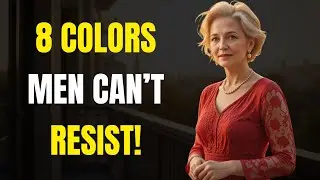 8 Colors That Instantly Attract Men to Women Over 50 | Psychology-Based Style Tips