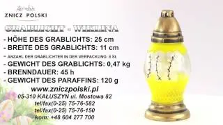 Grableuchte - wiklina - CHRISTLICHES LICHT - Grablichter kunstvoll
