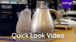 Delonghi Icona Metallics Jug Kettle - Quick Look