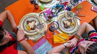 Taking a cooking class in Oaxaca, Mexico