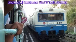 Lingampalli Ghatkesar MMTS||Train Journey||Full Journey Telugu||