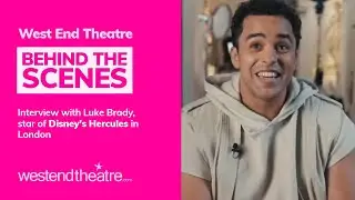 Disney's Hercules - Interview with Luke Brady star of Hercules in London