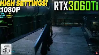 Final Fantasy VII Remake RTX 3060 Tİ - 1080p High,