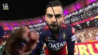 Virat sign in camera ipl 2025 final cup celebration @VIBEZ_TUNEZ #viratkohli #wallpaper #shorts #yt 