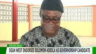 Ogun West endorses Senator Adeola Solomon as Governorship candidate