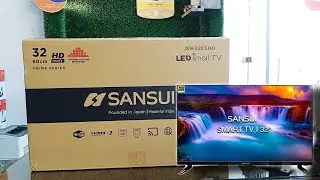 Sansui Smart LED Tv 32 Inch || Full unboxing and review 2023 in Hindi ||@SansuiOfficial #sansui