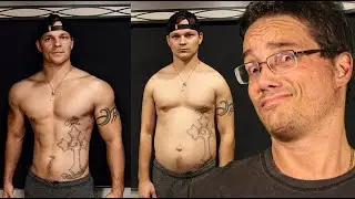 Instagram photos vs. reality! It's the same person!