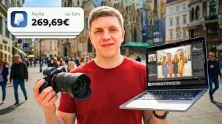 Ich hab 100 Fremde fotografiert und ___ € in 2 Tagen verdient! 💶 📸