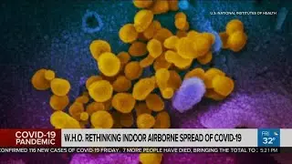 WHO rethinking indoor airborne spread of COVID-19
