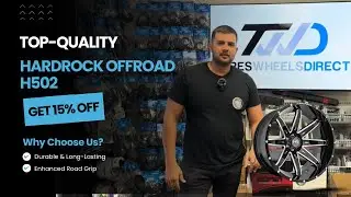 Hardrock Offroad H502 Wheels | 20x10 Gloss Black Milled | Tires and Wheels Direct