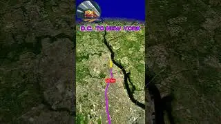 🏛️ DC to NYC🗽 Experience by Rail🚆: Stunning 3D Animation of Amtrak's Northeast Corridor Journey
