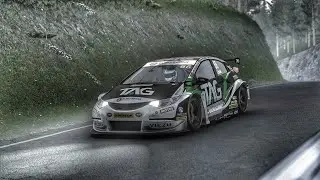 Honda Civic Type R BTCC (2019) &ndash; Mountain Route (Assetto Corsa)