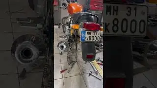 Changing tyre of my interceptor 650 part 3 #interceptor650 #gt650