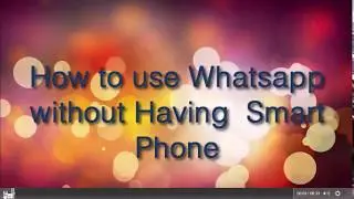 How to use Whatsapp, Imo, Viber without having a smart phone