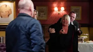 EastEnders - Sharon Watts Tries To Attack Phil Mitchell (31st March 2020)