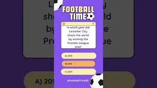 Football Fanatics: Quick Quiz Challenge!