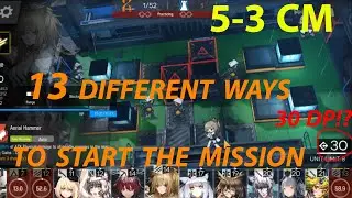 Arknights 5-3 CM : 13 different openers compilation!