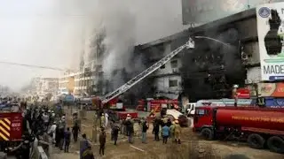 Gul Plaza Fire | Gul Plaza Market Karachi | Gul Plaza Mein Aag Kaise Lagi | Live Update