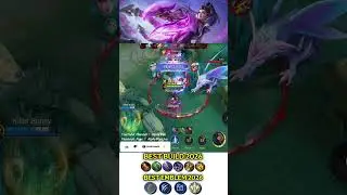 25 Kills + MANIAC!! Build Top 1 Global Hanabi ~ MLBB #mobilelegends #mlbb #shorts #reels #m7 #hanabi