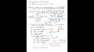 Fluid Mechanics: 37) Conservation of Linear Momentum: Coordinate System Placement