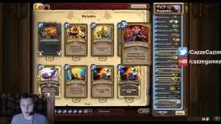 Hearthstone GvG: Deck Tech on Aggro Mid-range Paladin with Cazze
