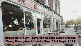 Dragonfly is live from The Coppernose Cafe, Hampton Court - Sunday 21st Sept 2025