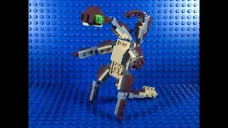 Custom LEGO mini Star Wars Zillo Monster Build MOC