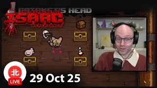 The Binding of Isaac: Repentance - 29 Oct 2025 - Unofficial Northernlion VOD without Chat