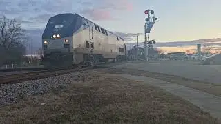 AMTK 153 departing Norfolk